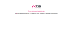 Desktop Screenshot of mmshop.nabizi.cz