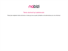 Tablet Screenshot of mmshop.nabizi.cz
